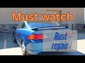 02 Acura RSX type S: common rust repair 