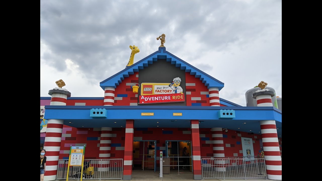 The Legoland NY Factory Adventure ride - YouTube