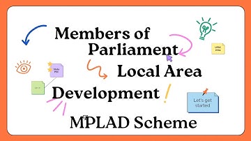 MPLAD scheme  Detained explanation  in English#upsc2024 #upsccseprelims2024 #iasprelims #ias