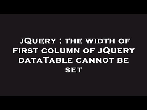 jQuery : the