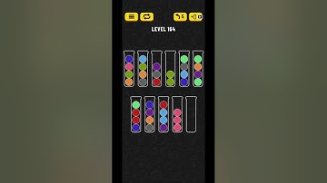 Ball sort puzzle level 164