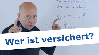 Privathaftpflichtversicherung - Wer ist versichert?