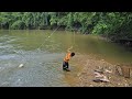 Traditional Fishing Highland Boy Fishes For Carp With Earthworms Harvests Fish And Sells It Traditional Fishing Highland Boy Fishes For Carp With Earthworms Harvests Fish And Sells It