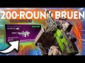 I tried the BRUEN 200 ROUNDS in Warzone and they RUINED EVERYONE!