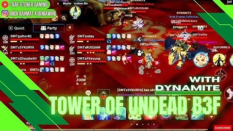 CABAL MOBILE - Epaulet Of Undead B3F (EOD B3F) DMT Run "IndonesianGuild"
