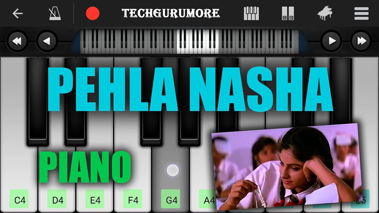 Pehla Nasha Piano Tutorial  Piano Notes