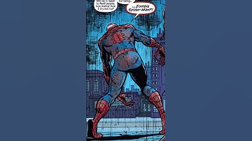 How Does The Zombie Spider-Man Swing?" #spiderman