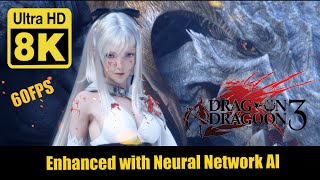 Drakengard 3 Opening  8K 60 FPS (Remastered with Neural Network AI)