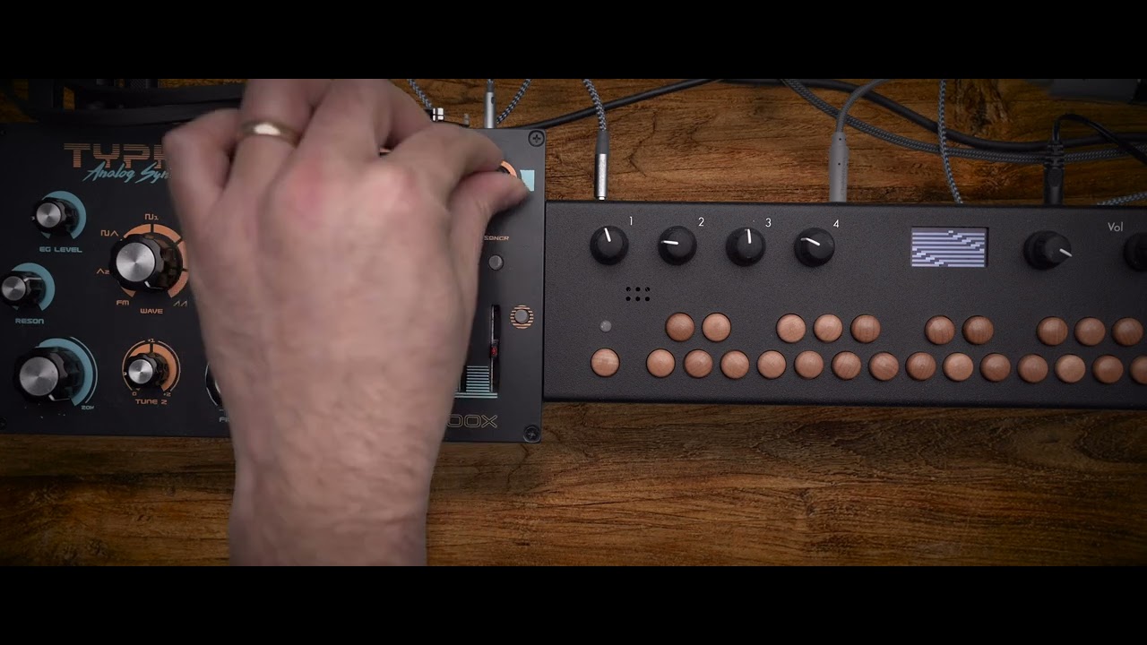 Critter and Guitari Organelle S with Dreadbox Typhon - YouTube