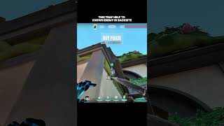 THIS VETO TRAP LINEUP IS INSANE IN LOTUS ENTRY SIDE #valorant #valoranttips #valorantclips