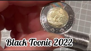 The Black Toonie remembering  Queen Elizabeth II 2022 toonie #toonies #2dollarcoin