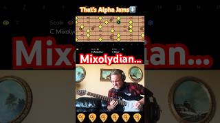 Mixolydian vs Mixo-Dorian Classic Rock Guitar Solo #alphajams #leadguitar