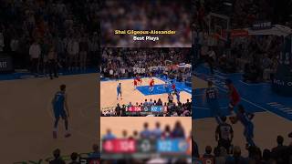 Shai Gilgeous-Alexander best playsFollow for more insane NBA highlight! 🚀#NBA #NBAMemes #Basketball