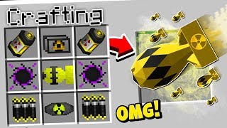 CRAFTING A NUKE IN MINECRAFT!