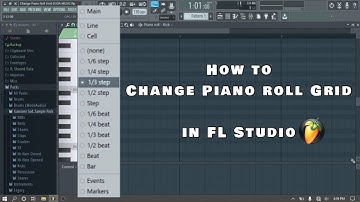 How to Change Piano Roll Grid in FL Studio || Very Easy !