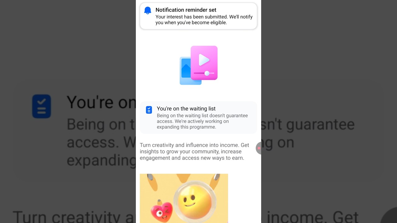 Facebook content monetization waiting list kaise Mil Gaya 