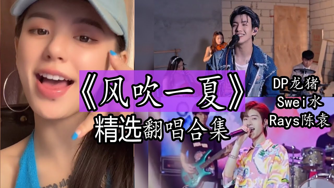 【抖音热门翻唱】《风吹一夏 》-DP龙猪 / Swei水 / Rays陈袁 精选翻唱合集。『 风吹过我的头发  淋着雨我就站在你家楼下  迫不及待地拨通你的电话  一整个夏天所有和你的画面  』