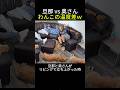旦那 vs 奥さん、わんこの温度差ｗ