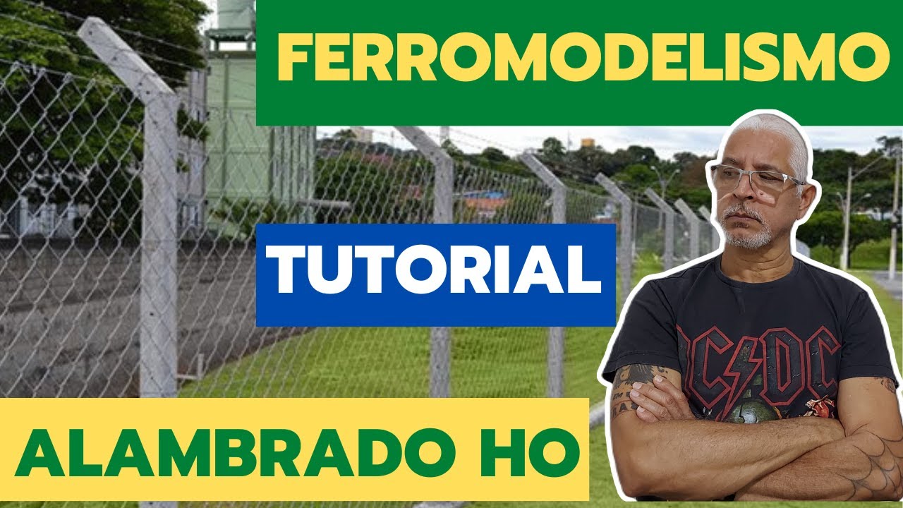 #Ferromodelismo: passo a passo de como fazer um alambrado HO