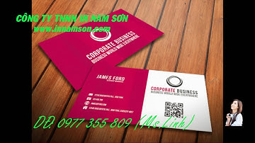 Công ty in ấn name card giá rẻ nhanh nhất tại an phú thuận an bình dương - innamson