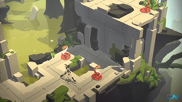 Lara Croft GO - The Maze of Snakes Book - The Swamp of Fangs - Walkthrough