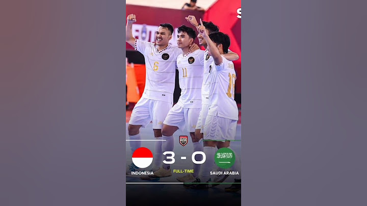 Hasil hari ini futsal 4 nation world series 2025 Indonesia 3-0 Arab Saudi minggu 3-2 pebruary 2025