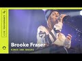 Brooke Fraser, "Kings And Queens": Soundcheck (Live)