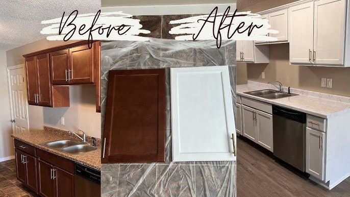 How to Cover Cabinets with DIY Removable Wallpaper
