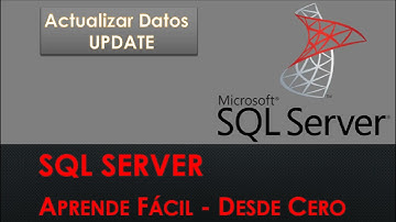 UPDATE SQL SERVER - Como ACTUALIZAR DATOS en SQL - Como actualizar registros SQL SERVER