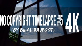 No Copyright Timelapse #5 Summer Clouds (4K Video)