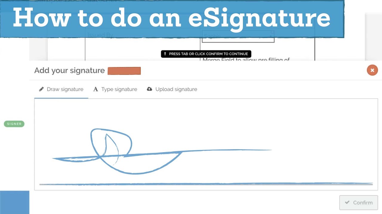 copyright assignment electronic signature