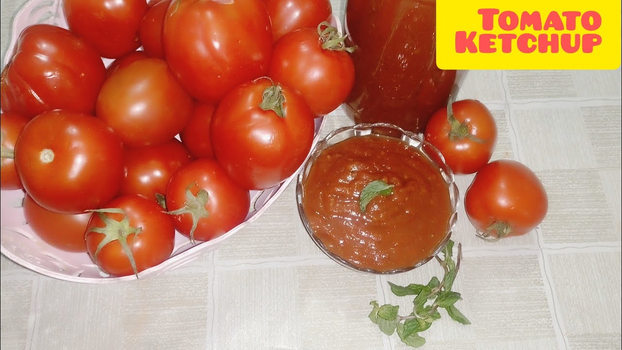 How to make tomato ketchup homemade tomato ketchup tomato sauce