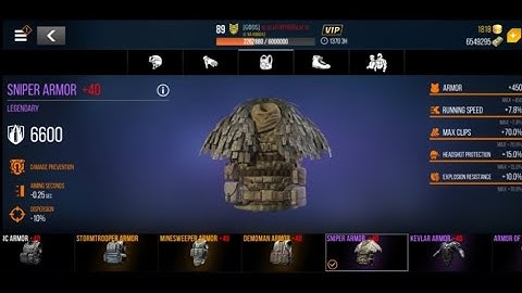 Upgrading Sniper Armor +40 |MODERN STRIKE ONLINE