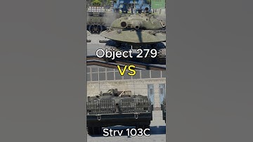 OBJECT 279 VS STRV 103C war thunder #warthunder #object260 #automobile #t54 #military #ww2rebuilder