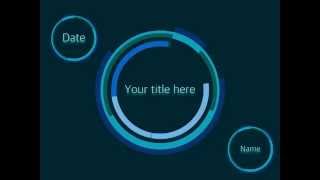 Free keynote and powerpoint Templates motivated Iron man JARVIS
