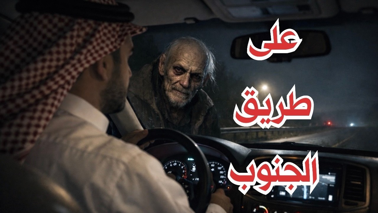 قصة 850 - شايب غريب على طريق الجنوب