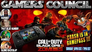 XBOX Handheld - Black Ops 6 Zombies! That Blue Number | Hamsolo | SloMo BackSlap | HARGEET CHANI
Join WEBDAVE & HARGEET CHANI on the Gamers Council podcast as we talk about the Hot Gaming Topics of the day We Want You to jump in on the conversation! Chat with us and be a big part of the show!
BECOME A COUNCIL MEMBER! Only $1 to get tons of custom emojis.
Sundays 6PM CST / 7PM EST
#xbox #gaming #gamerscouncil
- Special Guest: Hargeet Chani - Co-Host of Gamers Talk Live
YouTube: https://www.youtube.com/@Fonz_Gaming
YouTube: https://www.youtube.com/hargeetchani1
Hargeets Emergence Book: https://shop.chani.us/
Discord: hchani
- Special Guest: Holly, ThatBlueNumber - Renegade Realm Podcast Panelist
/ The Infinite Podcast Panelist
X / Twitter: https://x.com/thatbluenumber
YouTube: https://www.youtube.com/@RedWolfRenegade
YouTube: https://www.youtube.com/@Riskit4theBiskit
- Special Guest: SloMoBackSlap - Social Media Influencer
Twitter: https://twitter.com/SloMoBackSlap
YouTube: https://www.youtube.com/@SloMoBackSlap
The Scumcast: https://www.youtube.com/c/TheAshenLuca
The DPS Podcast: https://www.youtube.com/c/GamingForte
- Special Guest: HAMSOLO - Host of TSWS Gaming Podcast
X / Twitter: https://twitter.com/hamsolo05gaming
YouTube: https://www.youtube.com/@tswsgaming
AD SPOT:
NerdPropellants Etsy Store Gaming Art
Etsy: http://nerdpropellant.etsy.com
20% off Nerd Propellant ETSY store using code GAMERSCOUNCIL
Subscribe To This YouTube Channel
BECOME A COUNCIL MEMBER ///
Join this channel to get access to perks:
https://www.youtube.com/channel/UCA7l5oBj3HvmjJdK6HpheeQ/join
WEBDAVE from Outbreak Gamers
X / Twitter: https://twitter.com/webdave
David Anthonys Gamer Tag: WEBDAVE
David Anthony is an Xbox Ambassador.
CLICK HERE FOR AUDIO ONLY
Spotify for Podcasters
https://podcasters.spotify.com/pod/show/gamerscouncil
podcasters.spotify.com/pod/show/gamerscouncil
GAMERS COUNCIL website:
http://www.outbreakpodcast.com/gamers...
Email us at: outbreakpodcast@gmail.com
Order Outbreak Gamers T-shirts & Cool Stuff!
https://my-store-dee03f.creator-spring.com
https://www.teepublic.com/user/outbre...
Help Support Us By Joining Our Patreon:
https://www.patreon.com/outbreakpodcast
GAMERS COUNCIL Intro Video & Logos Created By Shaun Labrie
Contact Info: https://twitter.com/shaunlabrie
Portfolio Website: https://shaunlabrie.wixsite.com/portfolio
GAMERS COUNCIL Overlays Created By The Wandering Dutch
https://twitter.com/Wandering_Dutch
Business: midweekmixuppodcast@outlook.com
Filmed On Location at: OUTBREAK STUDIO
We Use StreamYards for Live Streaming XBOX Handheld - Black Ops 6 Zombies! That Blue Number | Hamsolo | SloMo BackSlap | HARGEET CHANI