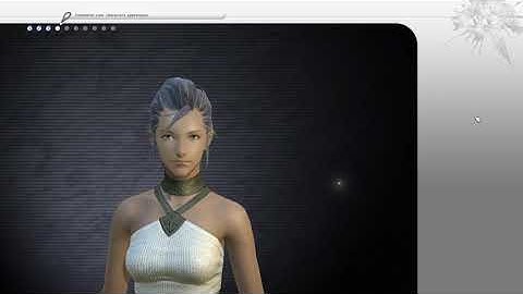 FFXIV 1.0 Character Creataion