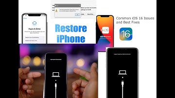 How can Fixed ?itunes could not restore iphone because an error occurred while writing to the iphone