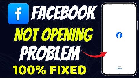 Facebook Open Problem Fix || Facebook app open nahi ho rha today bug😥