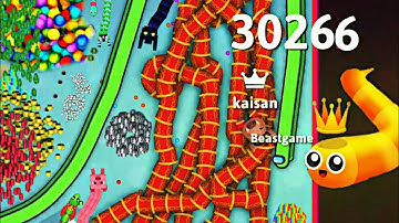 Epic Snake Io Gameplay! Top 1 Snake Io 🐍 The Map Snake Game #snakeio #ikilled godofsnake #gameplay