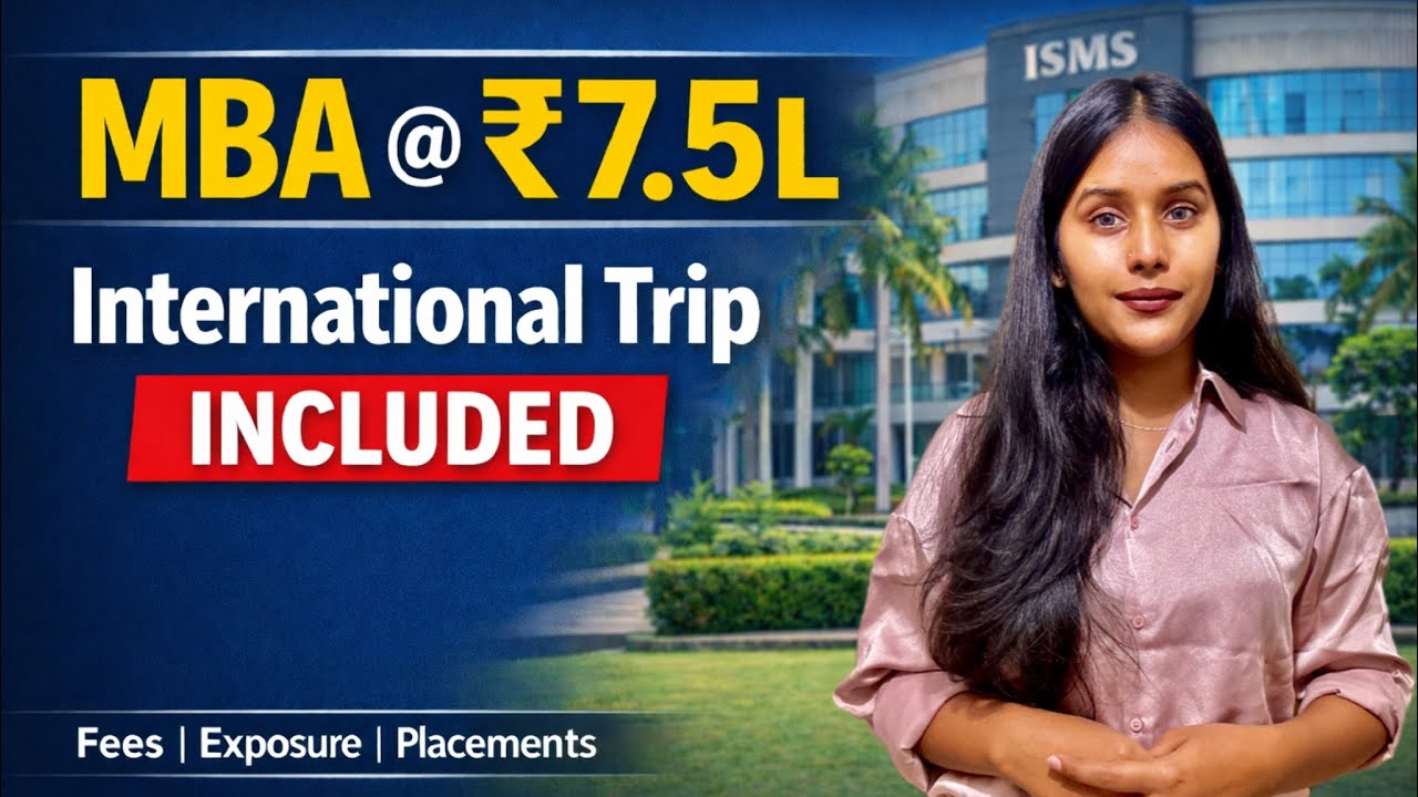 Why Choose ISMS Pune? | MBA College Review & Placement Reality