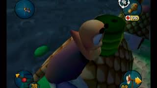 Worms 3D match (multiplayer)