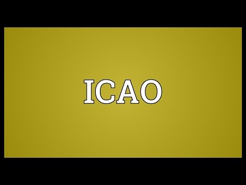 Βίντεο: Τι σημαίνει ICAO;