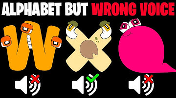 Alphabet Lore But Reverse Wrong Voices