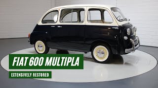 Fiat 600 Multipla | Extensively restored | 1956 -VIDEO- www.ERclassics.com