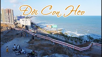 Leo lên ĐỒI CON HEO hóng gió to | Ngắm toàn cảnh biển VŨNG TÀU | Color Trip