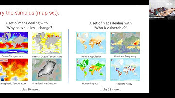 What kinds of questions do students generate as they view data visualizations?
