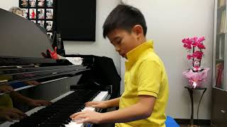 Anson Yu 7 Years Plays Quiet Lagoon By J.george