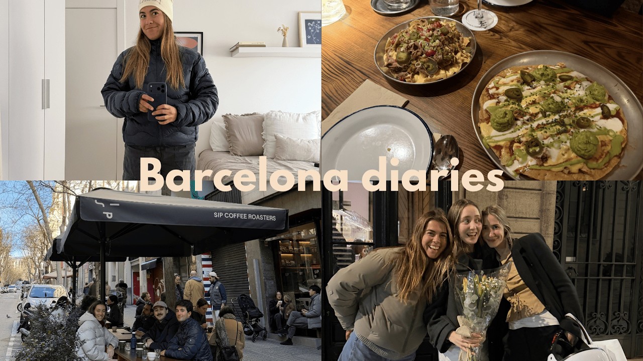 Vlog: 48 horas en Barcelona, con ganas de rutina, deporte, comida rica y unboxing 🌸🧴🌿